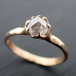 Fancy cut white Dainty Diamond Solitaire Engagement 14k Yellow Gold Wedding Ring byAngeline 3557