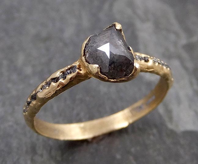 Rough Luxe Grey Diamond Ring – Sorrel Bay