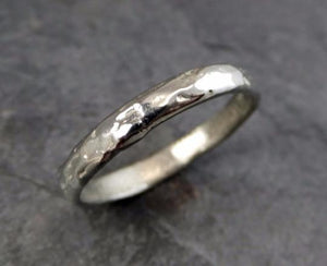 Custom 14k or 18k gold Men's or Women's wedding band white, rose or yellow gold C0449 - Gemstone ring by Angeline