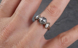 fancy cut salt and pepper diamond multi stone half moon diamonds engagement 14k white gold ring byangeline 1895 Alternative Engagement