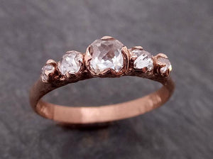 fancy cut diamond wedding band rose gold diamond wedding ring byangeline 1902 Alternative Engagement