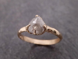 Fancy cut white Diamond Solitaire Engagement Rose Gold Wedding Ring byAngeline 2025