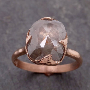 fancy cut diamond solitaire engagement rose gold wedding ring diamond ring byangeline 2137 Alternative Engagement
