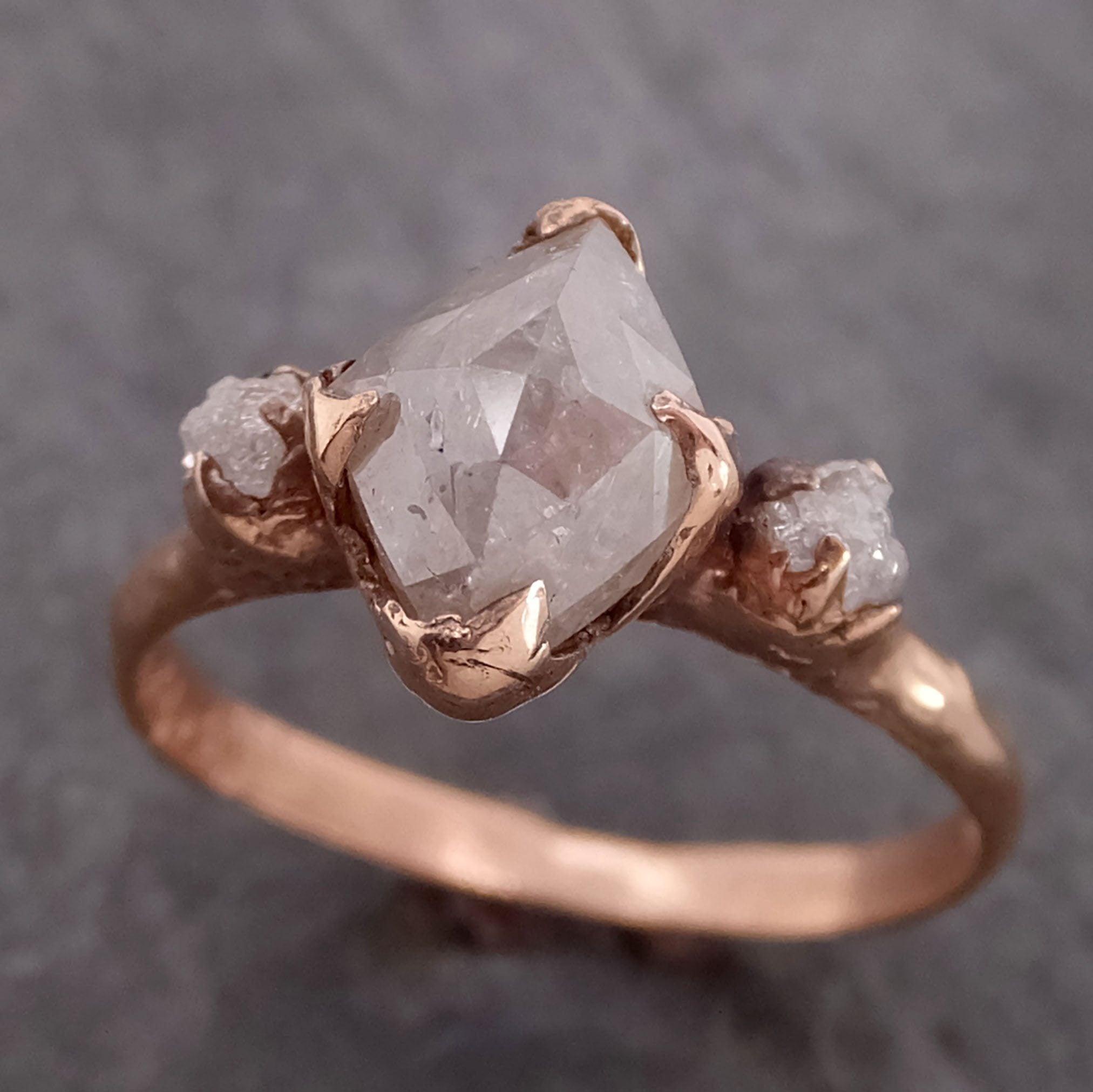 Twinning Flowers Diamond Ring