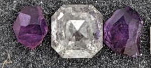 mdevereaux diamond and sapphire custom ring in white 18k gold Alternative Engagement