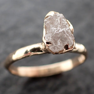 raw diamond engagement ring rough uncut diamond solitaire recycled 14k yellow gold conflict free diamond wedding promise 2695 Alternative Engagement