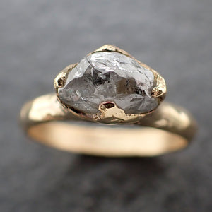 Rustic diamond engagement ring Clearance